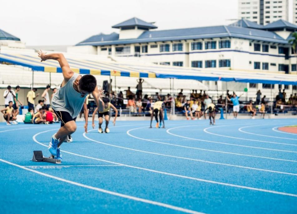 Guangzhou Disen speaks for running track safety at the 2019 Quancheng (Jinan) Marathon Expo.